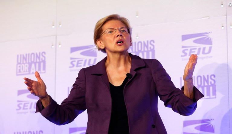 Warren labor proposal would skim Medicaid dues from home healthcare workers