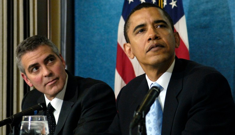 Obama fundraising with George Clooney to boost Biden campaign