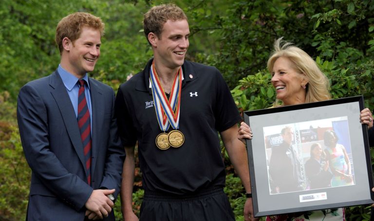 Prince Harry first met Jill Biden at a reception in Washington for British competitors in the Wounded Warriors Games in 2012