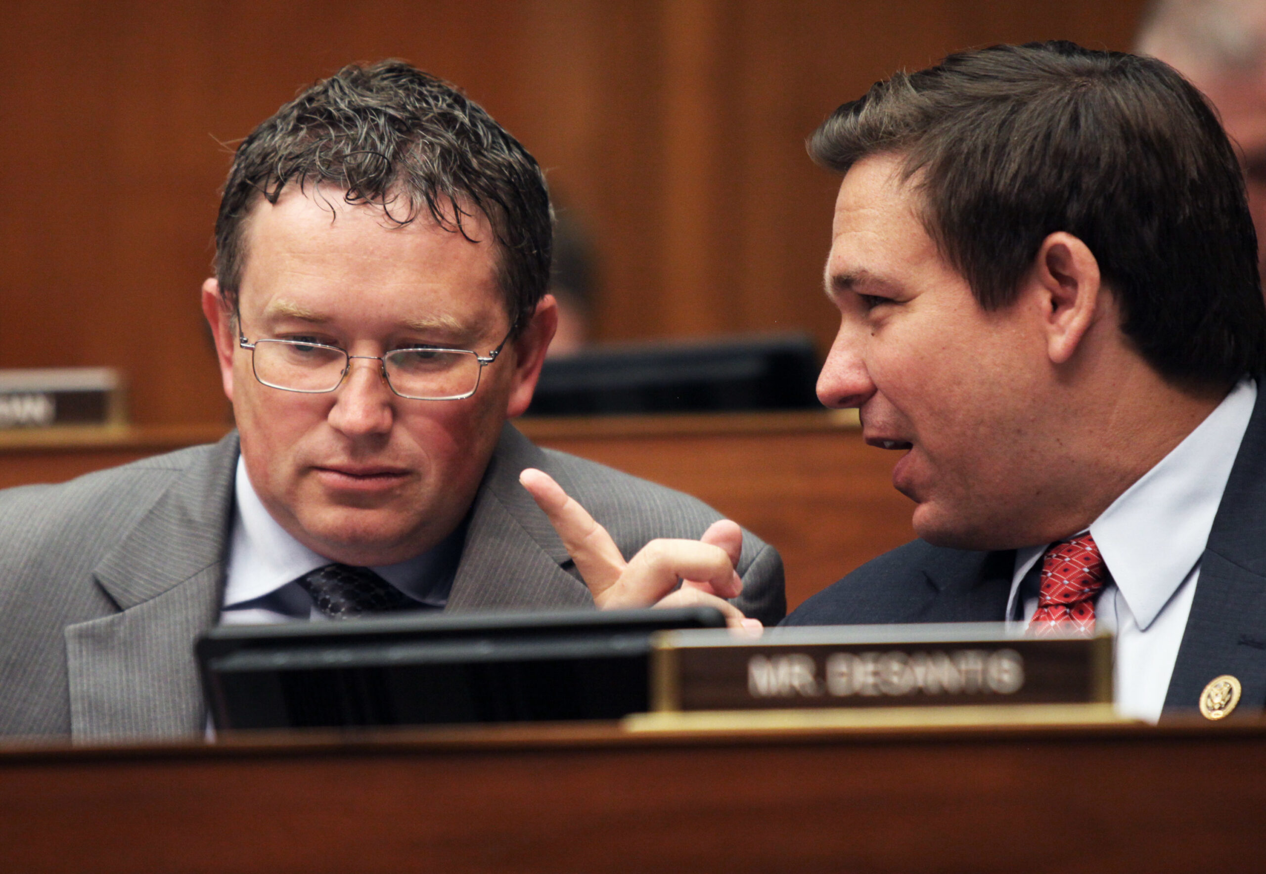 Rep. Thomas Massie preemptively endorses DeSantis for president
