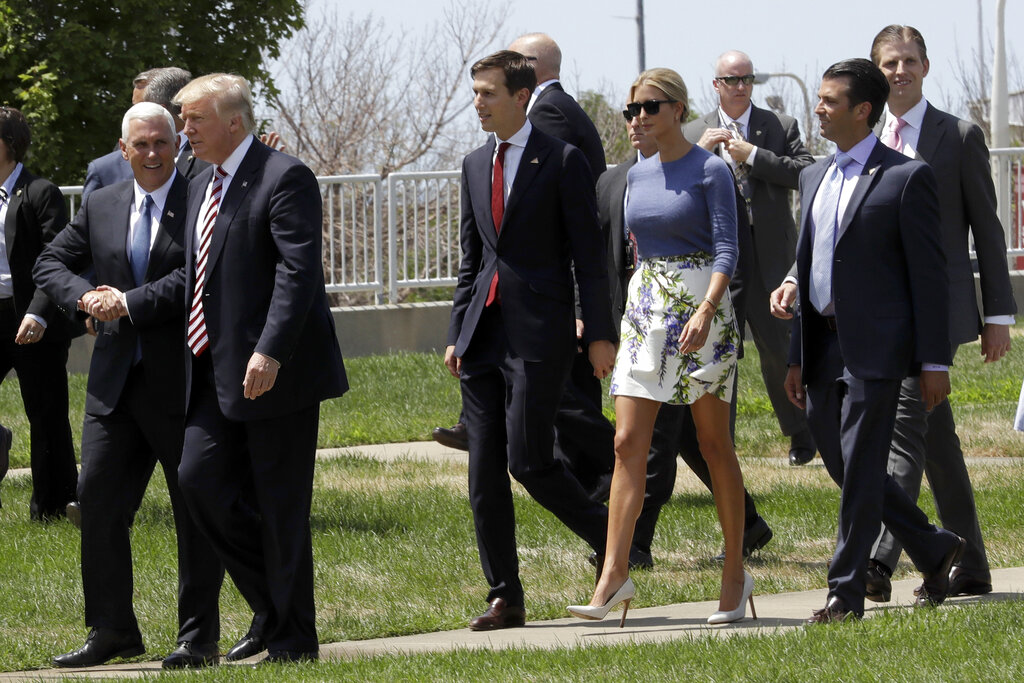 ‘Very unfair’: Trump decries focus on Ivanka, Don Jr., and Eric