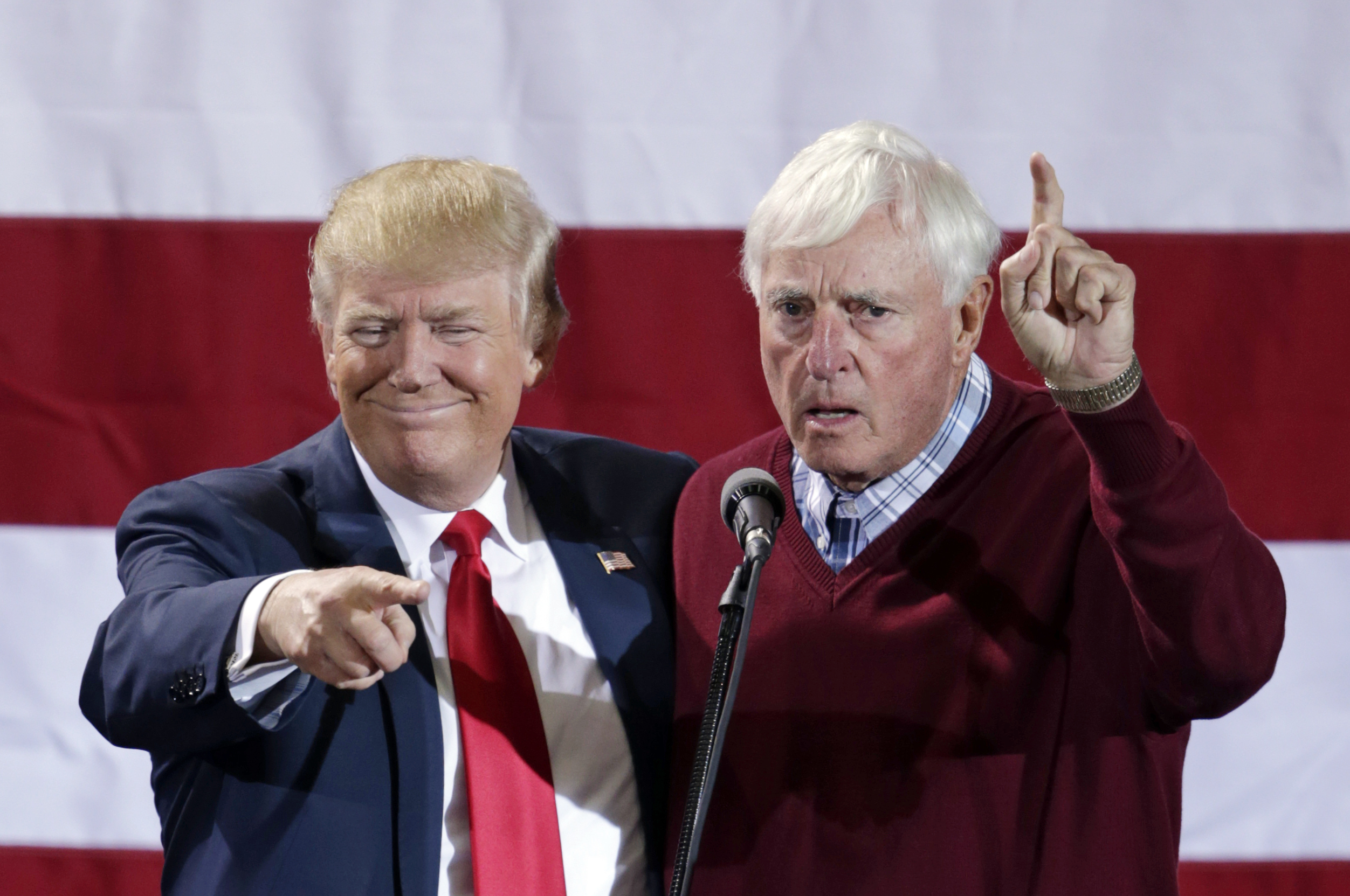 Bobby Knight, Donald Trump
