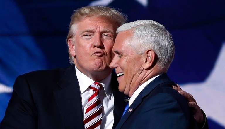 Don’t let Mike Pence separate himself from Trump’s stain