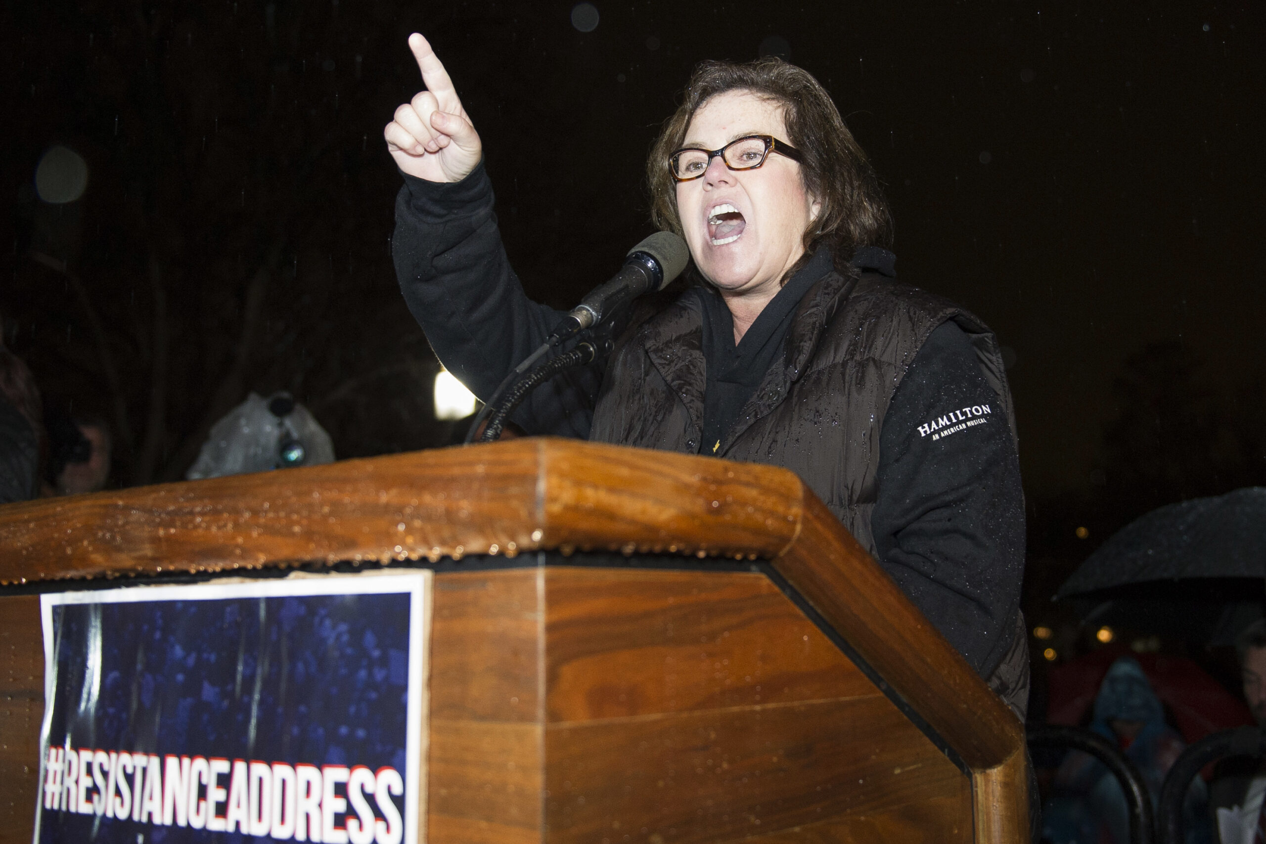 Trump Speech Protest
