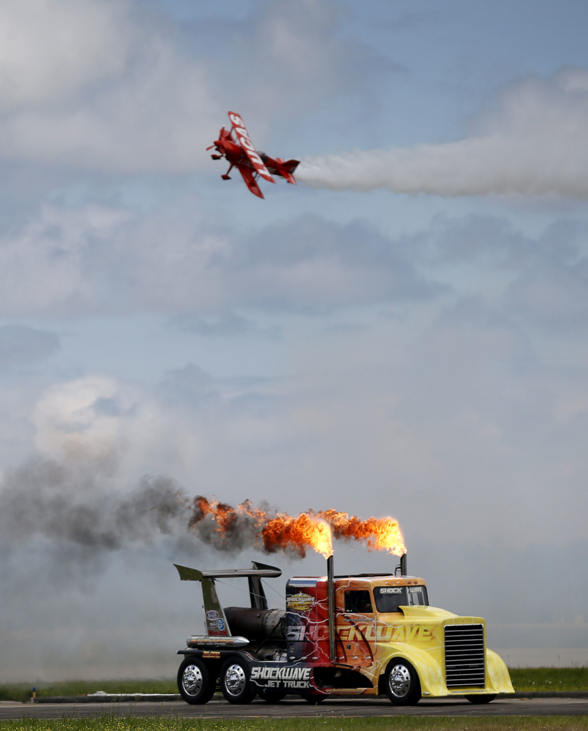 Field of Flight air show truck explosion leaves one dead
