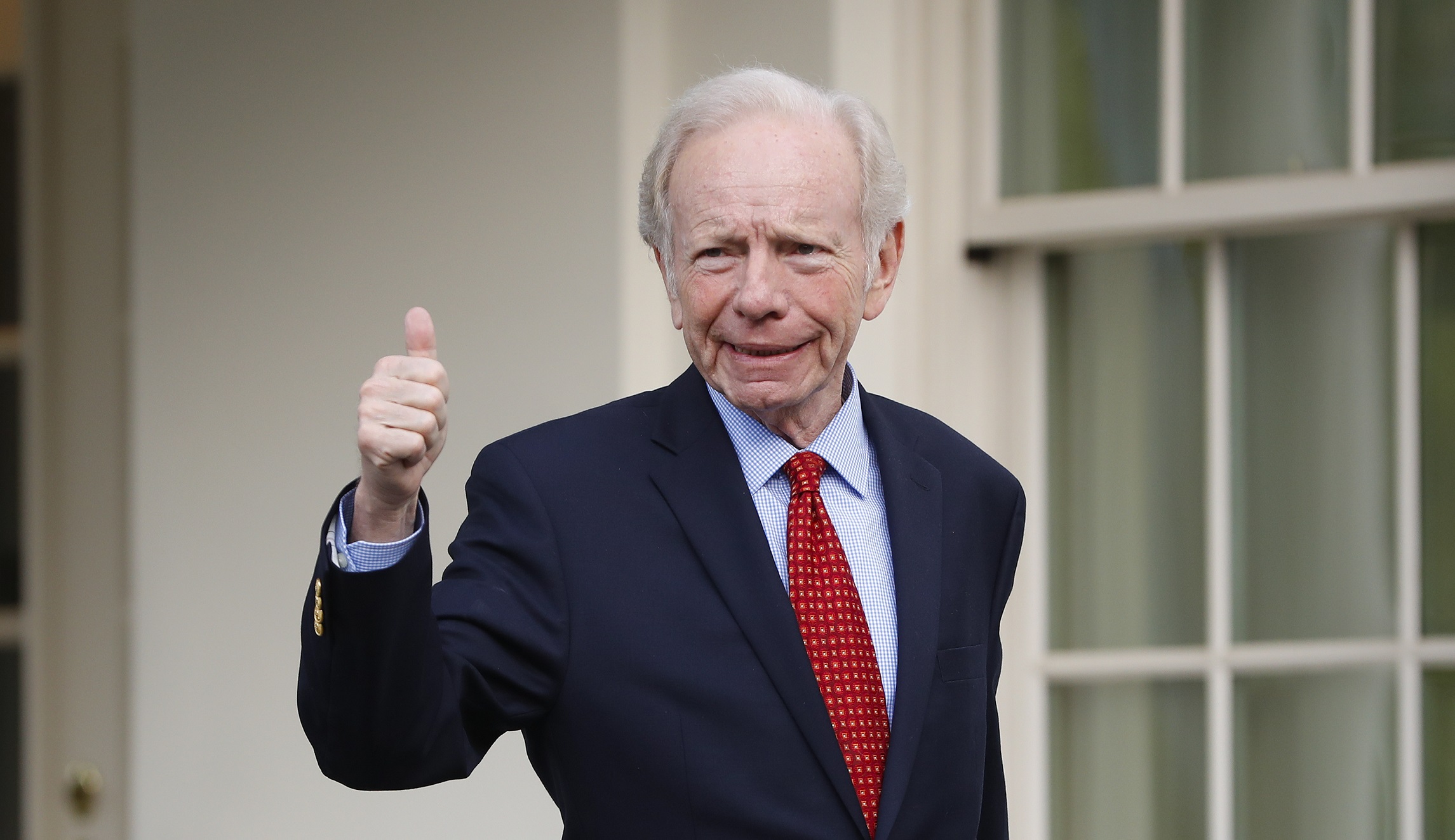 Joe Lieberman promotes ‘centrism’ and opposes Biden’s big spending bill