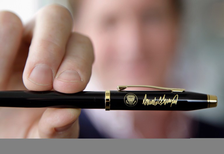 Man of letters: New Trump book of notes with world figures and celebrities