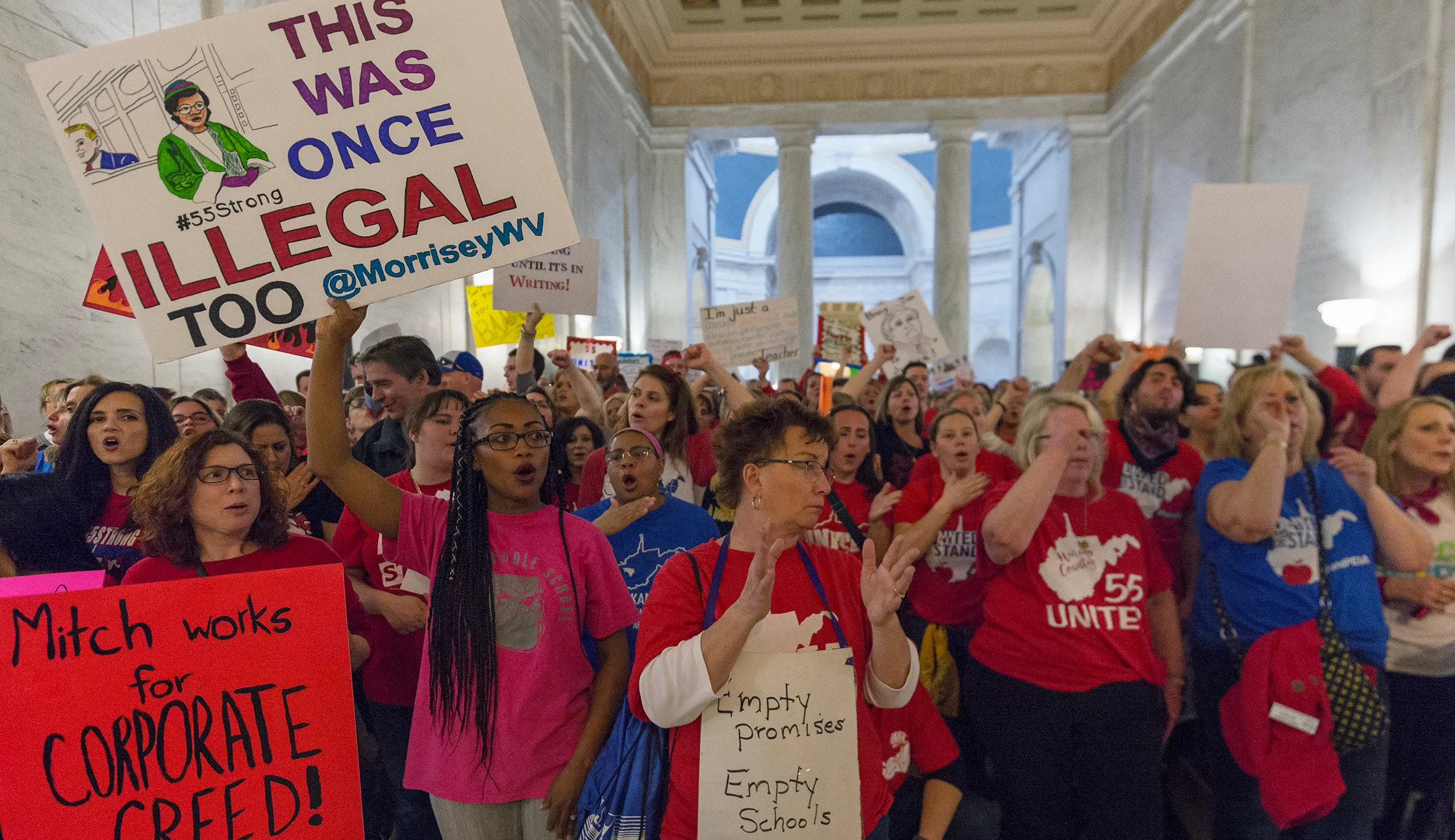In West Virginia teacher strike, principled lawmakers held strong