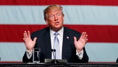 Trump admits he was surprised to learn US has trade surplus with Canada