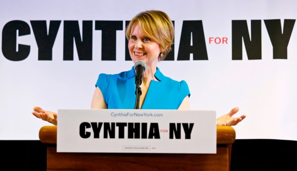 Cynthia Nixon: Trump should sign more executive orders ‘protecting all of us from him’