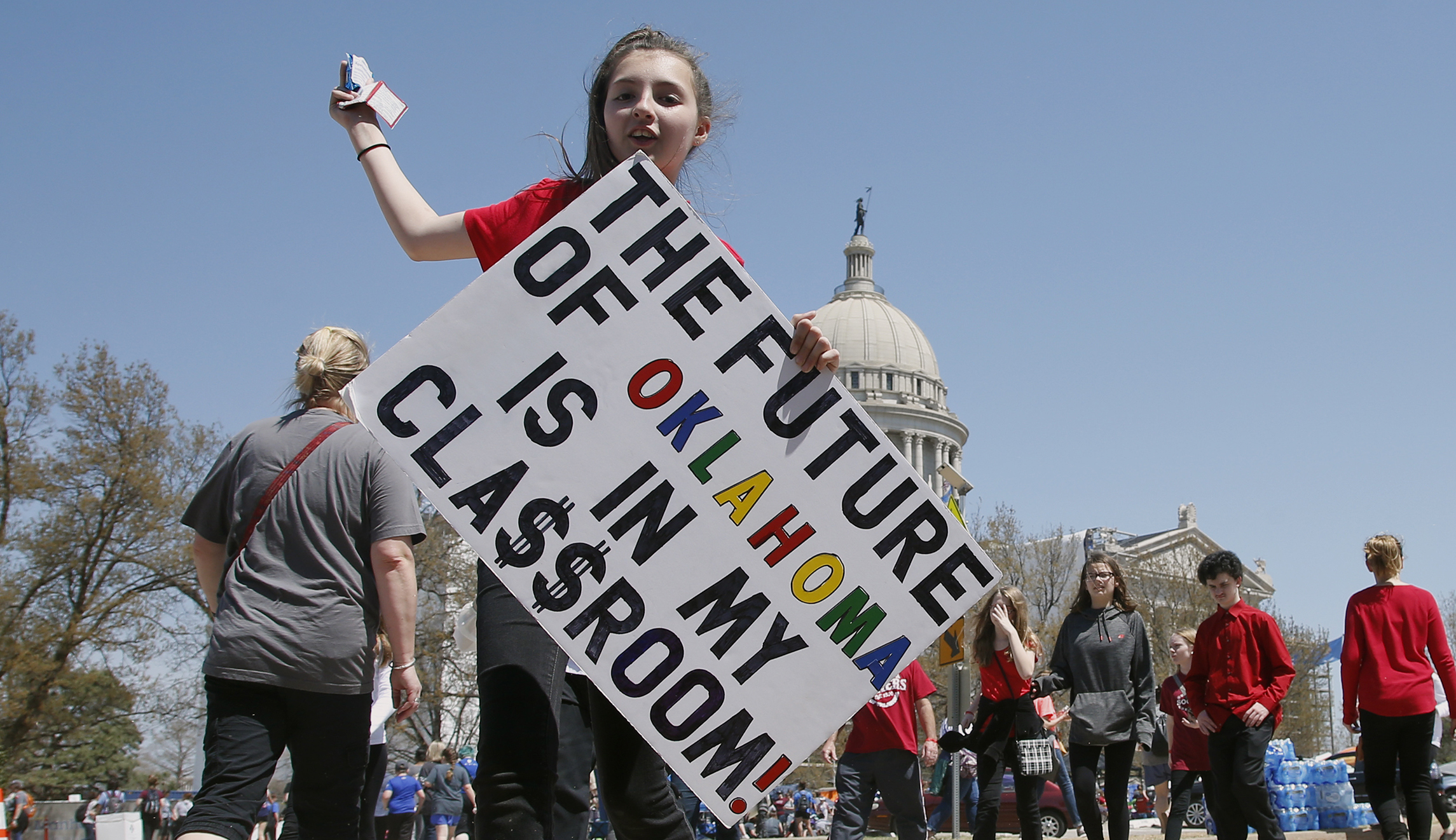 Oklahoma teacher strike ends