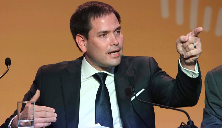 Marco Rubio veers way off message on GOP tax cuts