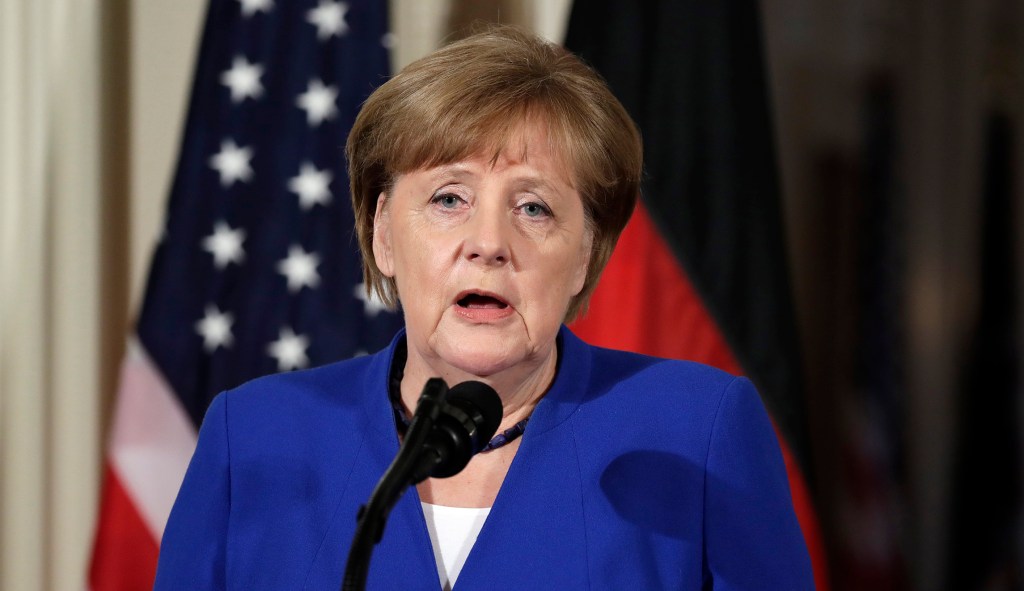Merkel praises Trump for ‘strength’ on North Korea