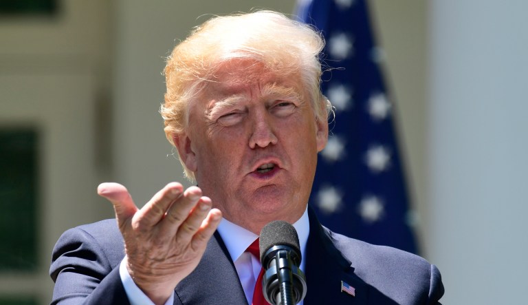 Trump demands changes to ‘obsolete’ immigration laws as migrant caravan arrives at US border