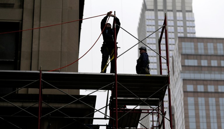 U.S. productivity grew at an annual rate of 0.7 percent in the first three months of 2018, a weak reading but a slight improvement from the previous quarter.