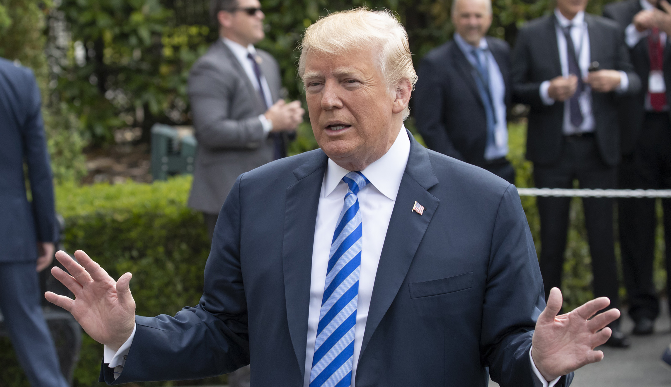 Trump talks election security with top administration officials: White House