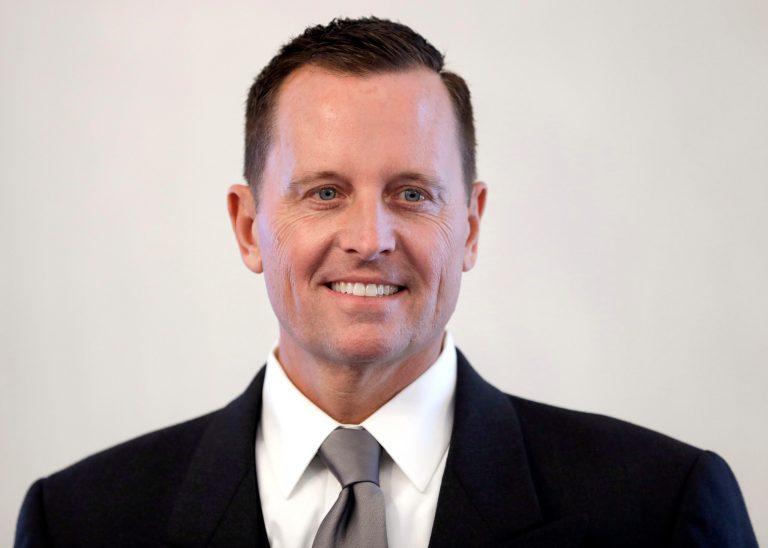 Richard Grenell served as U.S. ambassador to Germany before being tapped as the acting intelligence director.