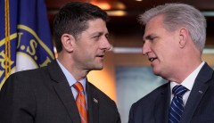 McCarthy denies move to push Paul Ryan out early