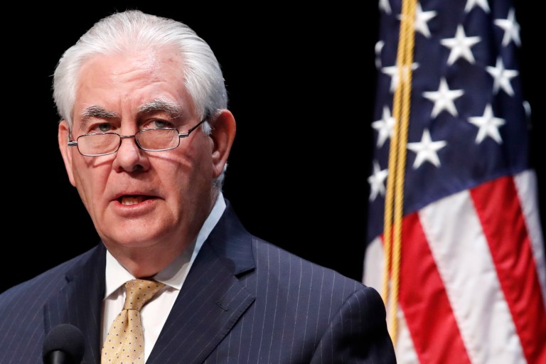 Rex Tillerson takes stand as government witness in foreign agent trial