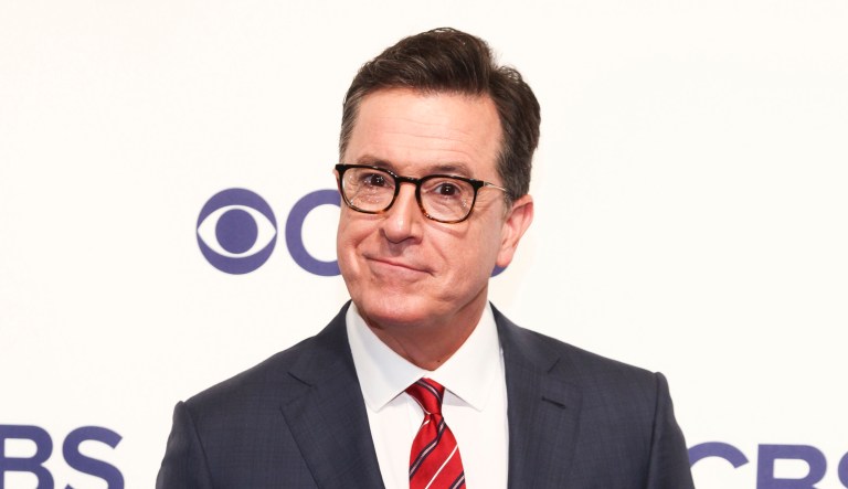 Stephen Colbert attends the CBS Network 2018 Upfront at The Plaza Hotel on Wednesday, May 16, 2018, in New York. 