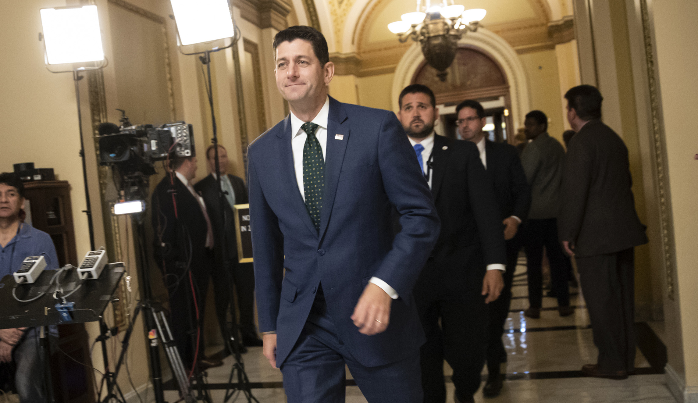 Paul Ryan fights for control of GOP conference