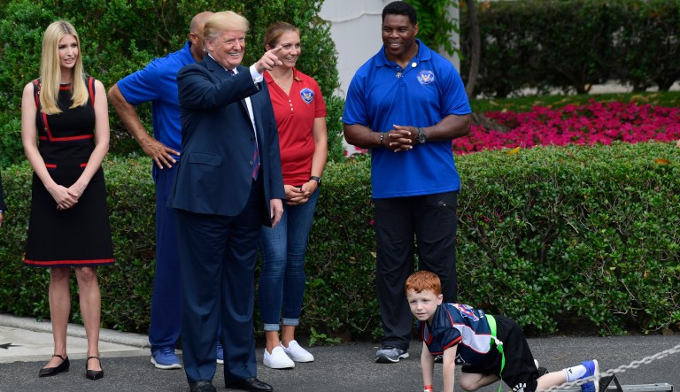 Herschel Walker: ‘It hurt my soul to hear’ people call Trump ‘racist’