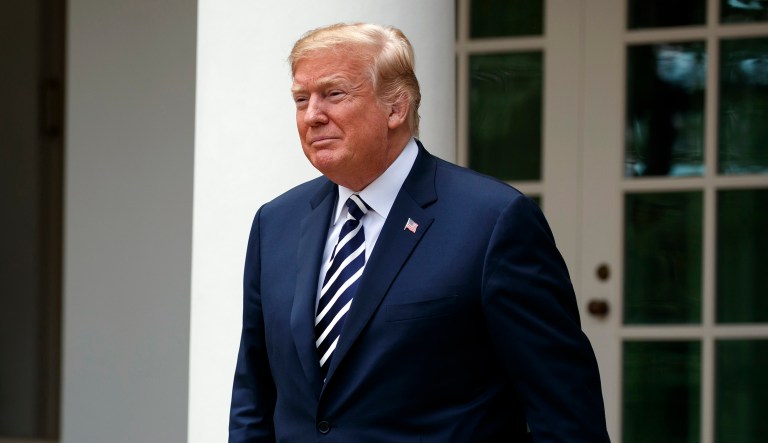 President Donald Trump. (AP Photo/Evan Vucci)