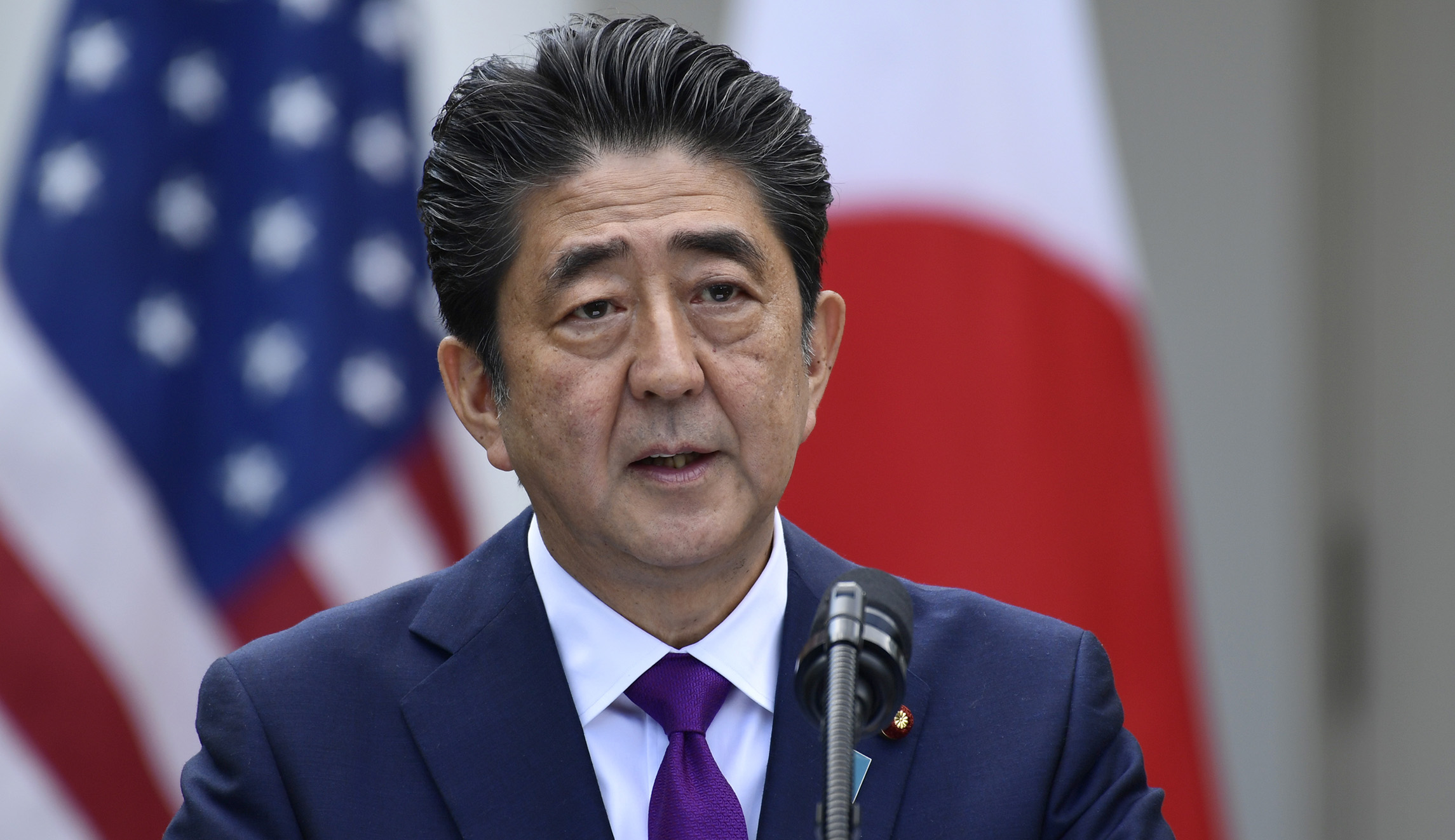 Shinzo Abe about Trump 060