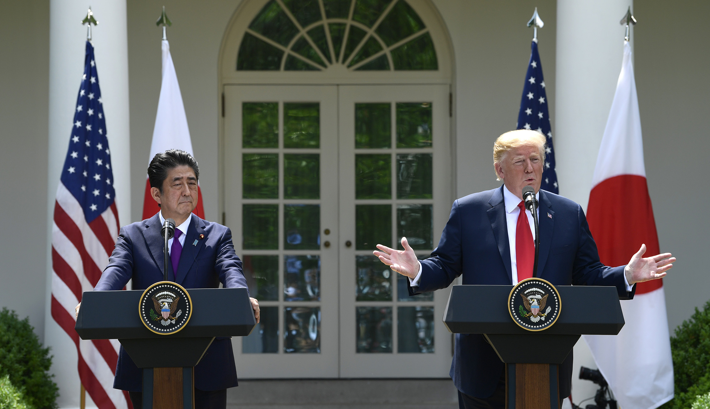 Trump could ‘absolutely’ sign peace agreement with Kim at summit next week