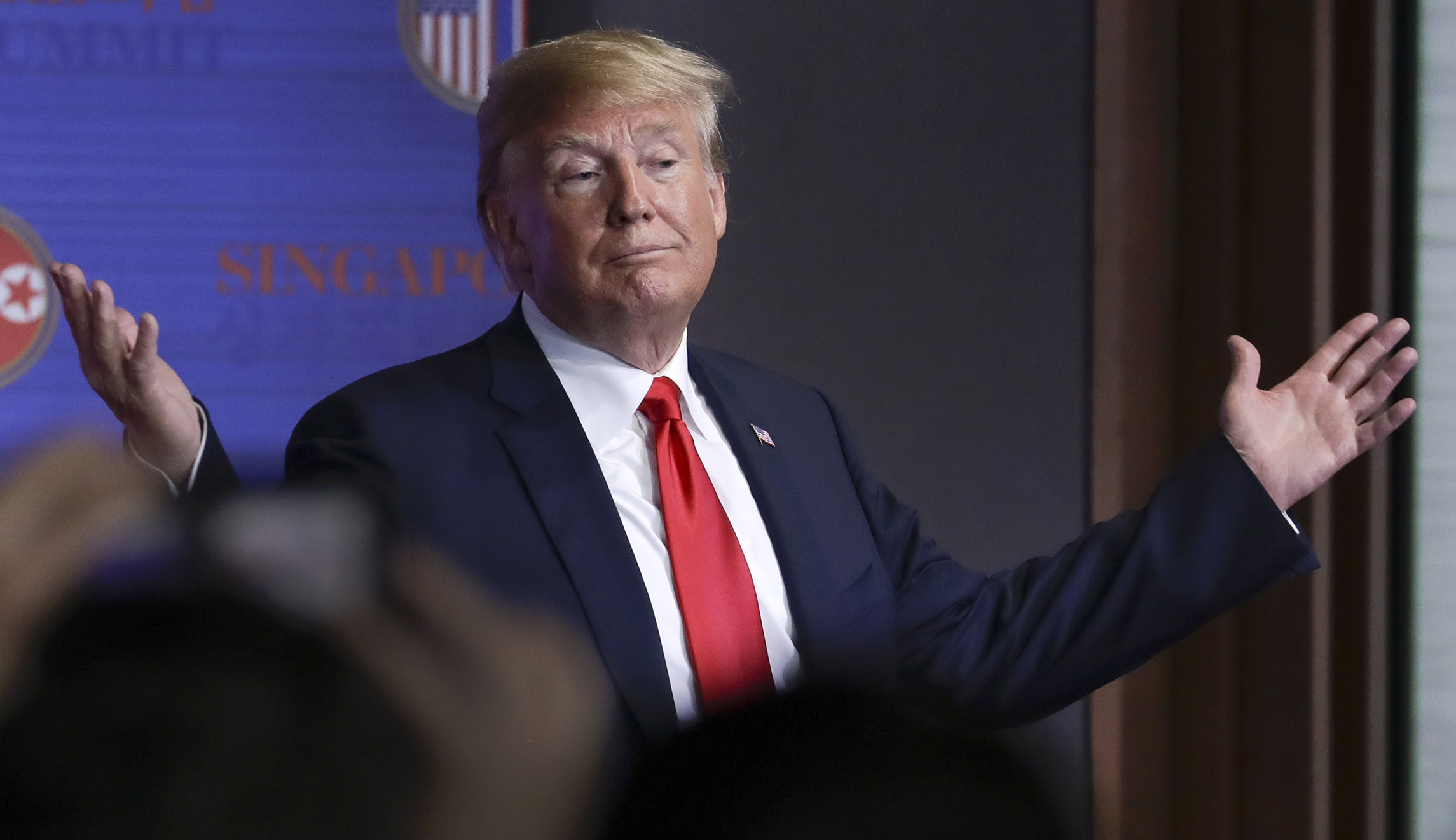 Trump shows Kim video that imagines North Korea glowing with electric lights: Watch