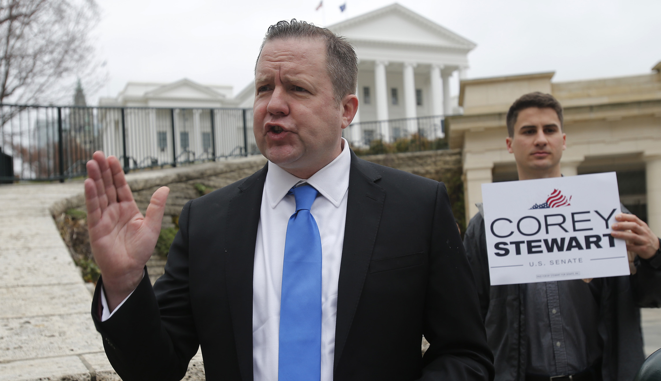 Meet Corey Stewart, the clown the GOP nominated to challenge Sen. Tim Kaine