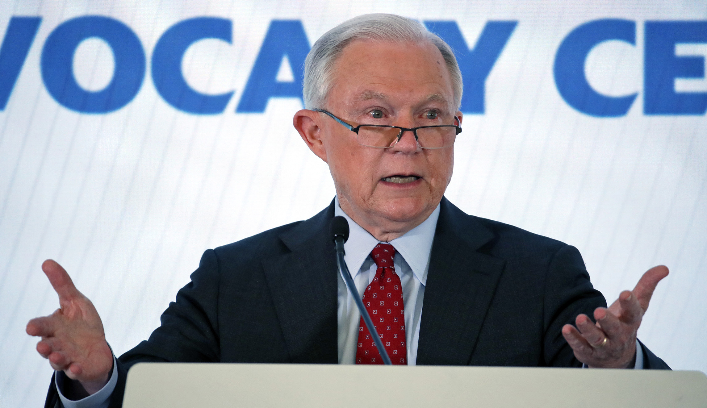 Jeff Sessions: DOJ is ‘in really strong sync’ with Trump