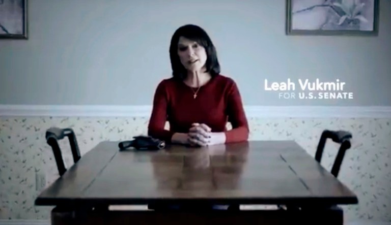 Leah Vukmir's ad is the first from a Republican candidate in the primary. She's running against Delafield management consultant Kevin Nicholson. The winner will face Democratic Sen. Tammy Baldwin.