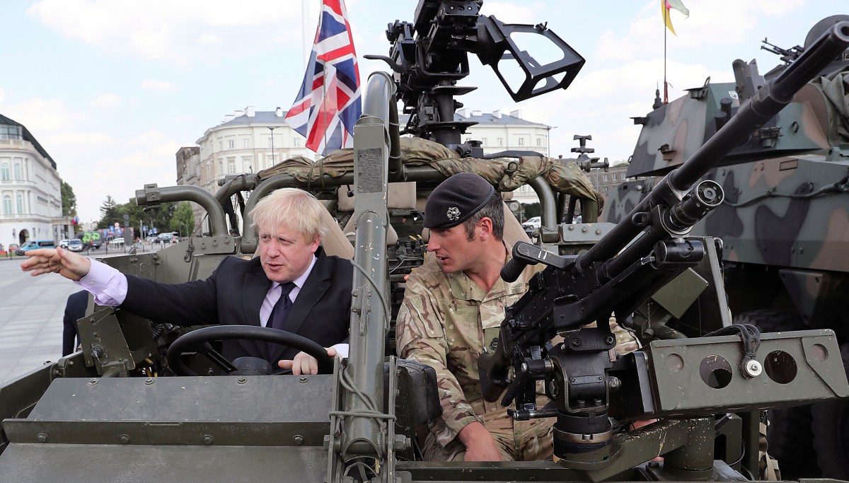 The British military is not preparing to fight Russia in Ukraine