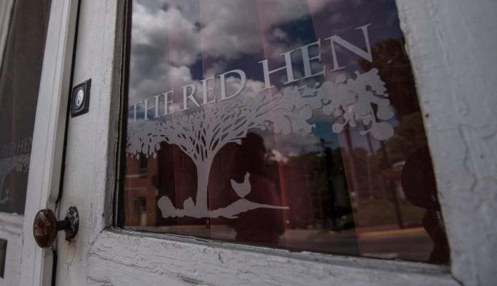 White House press secretary Sarah Sanders said Saturday in a tweet that she was booted from the Virginia restaurant because she works for President Trump. 