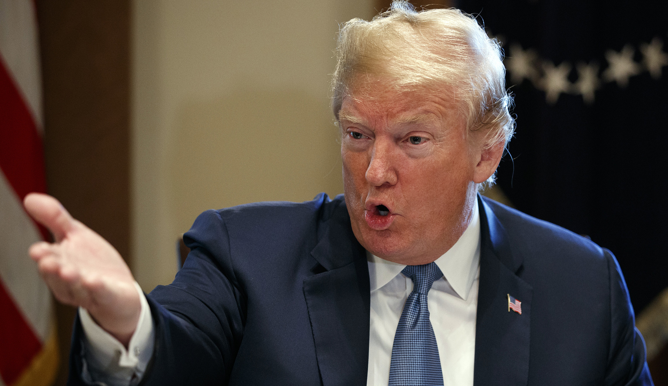 Trump defiant on tariffs, claims secret talks promising