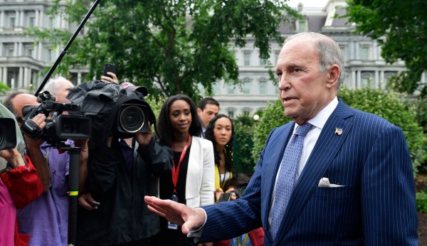 Trump adviser Larry Kudlow says the rising deficit is coming down ‘rapidly’