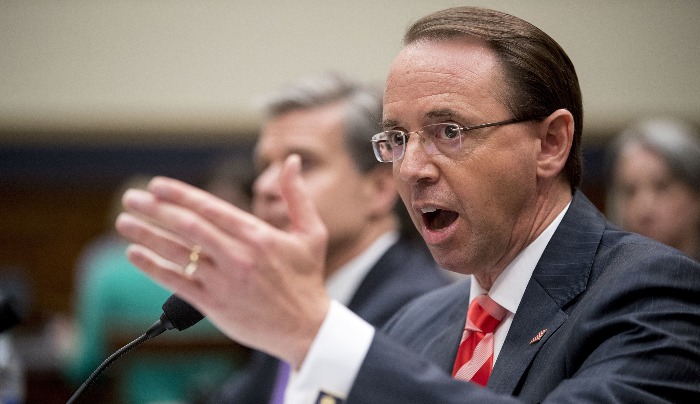 Rod Rosenstein calls James Comey a ‘partisan pundit’