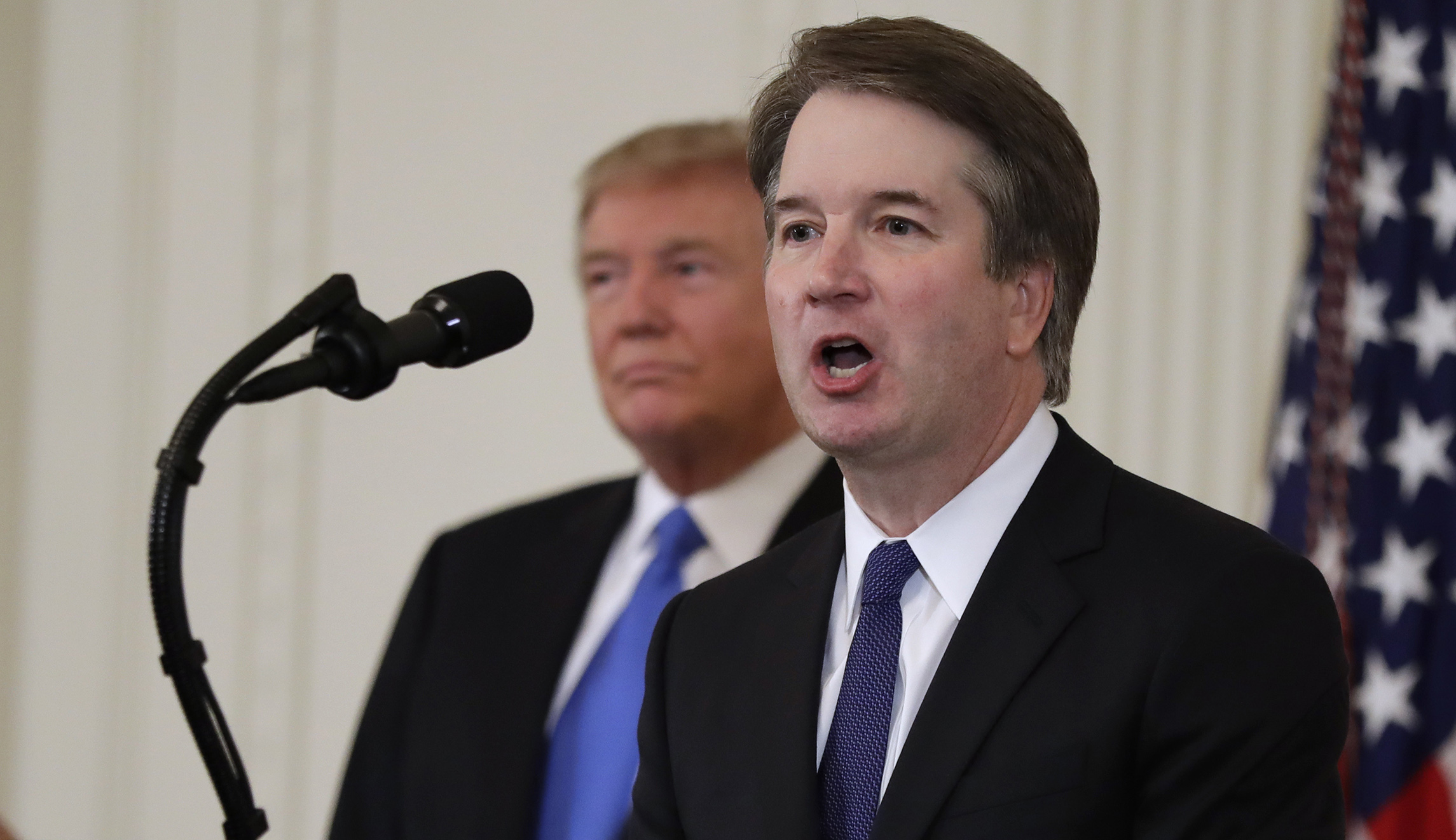 The moment Brett Kavanaugh went on offense