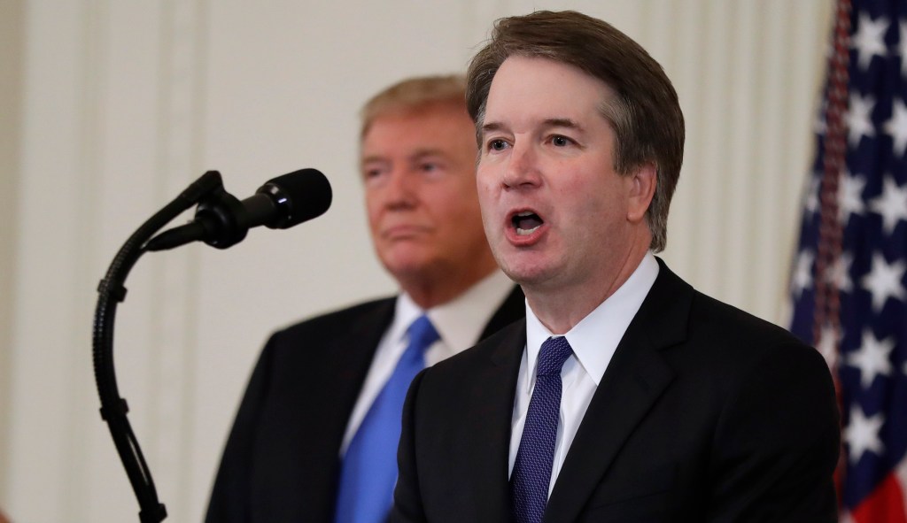 The moment Brett Kavanaugh went on offense