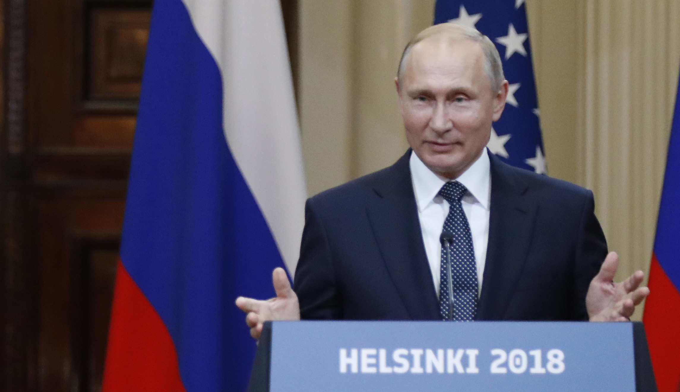 Putin denies 2016 election interference, offers to help interrogate accused Russians