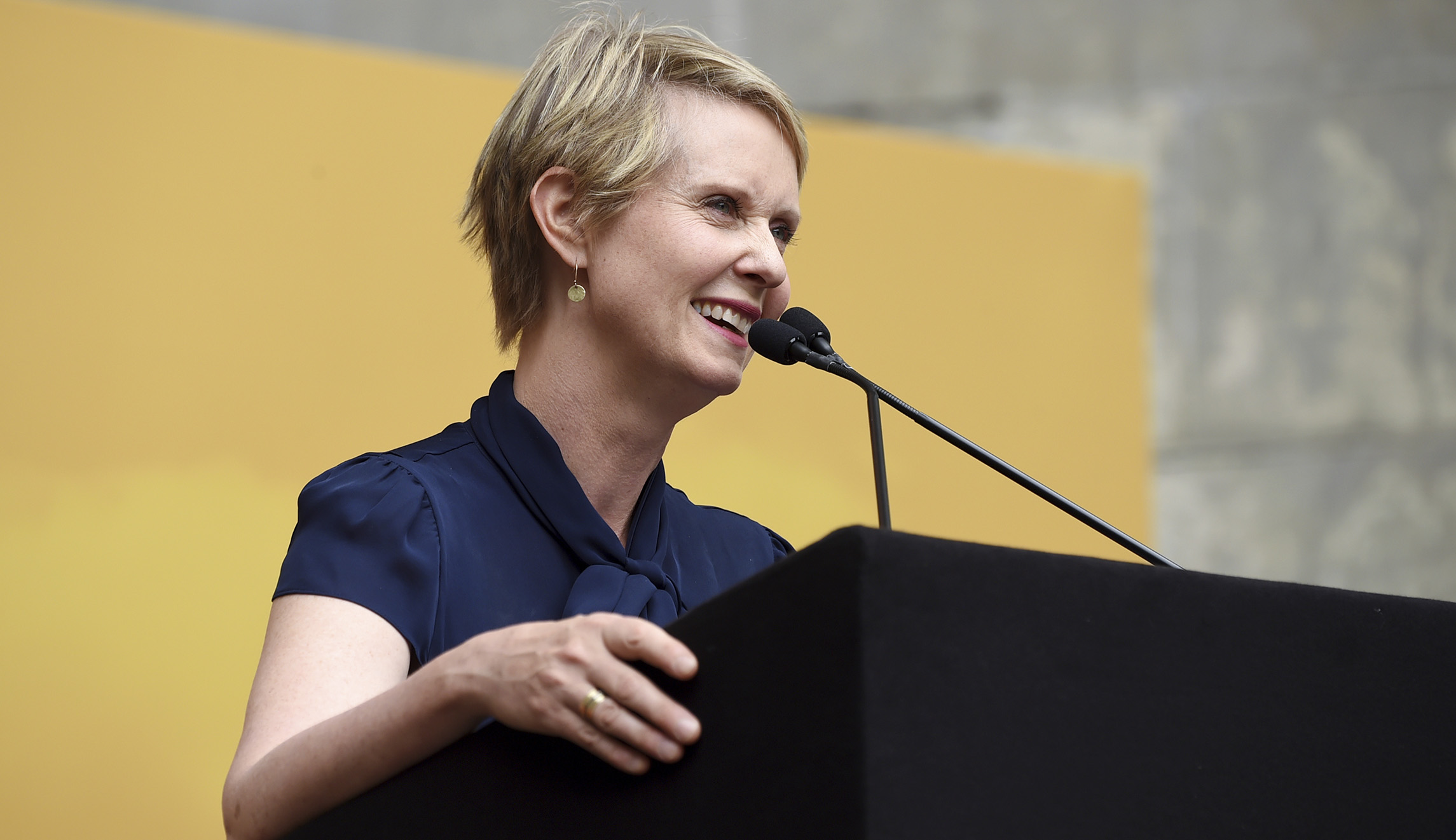 Cynthia Nixon endorsed by the New York Democratic Socialists of America