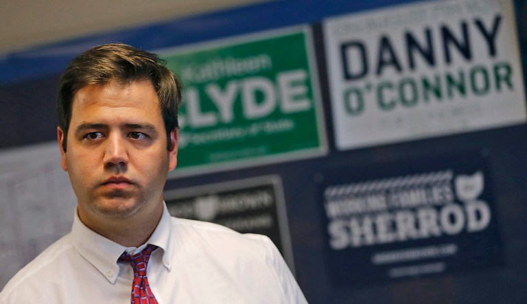 Danny O'Connor, a Democrat serving as recorder of Franklin County, is running in a special congressional election on Aug. 7, 2018.