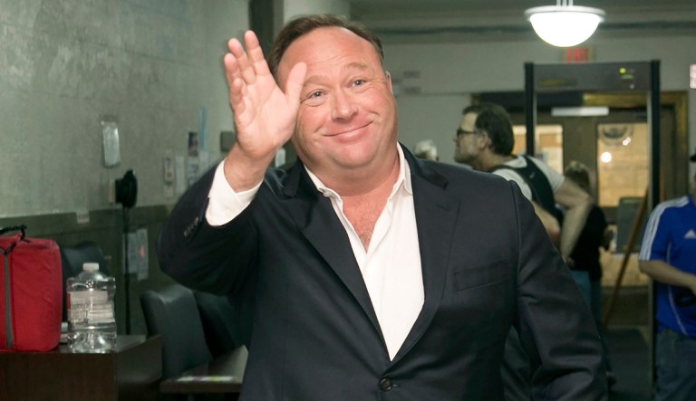 The music streaming service Spotify says it has removed some episodes of âThe Alex Jones Showâ podcast for violating its hate content policy. 