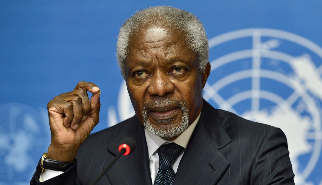 Former UN Secretary-General Kofi Annan dies at age 80