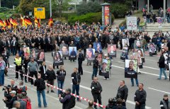 Anti-migrant demonstrations halted by German police