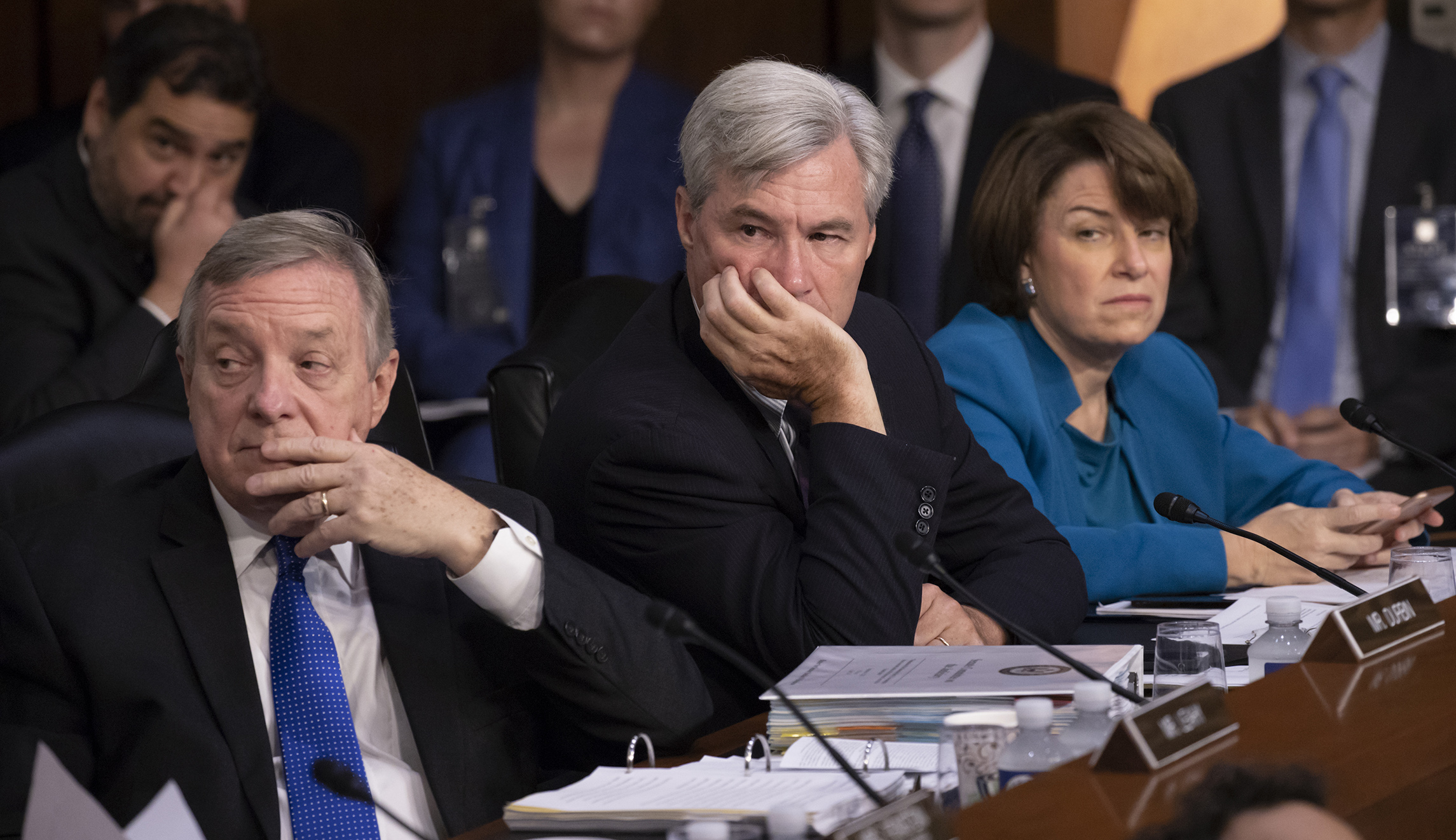 Democrats inject chaos into Brett Kavanaugh hearing with delay demands