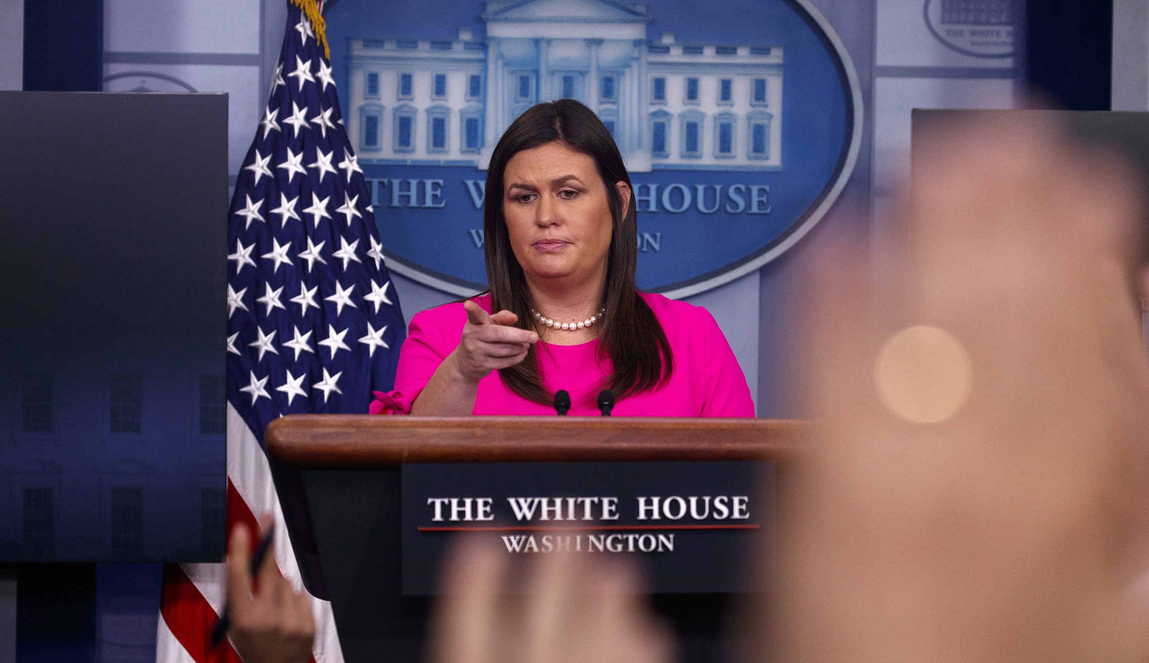 Sanders: No ‘lie detectors’ are being ‘used or talked about’ in finding anonymous op-ed author