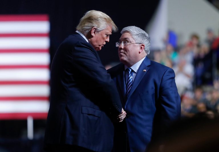 West Virginia attorney general decries ‘improper motives’ behind Trump’s DC gag order