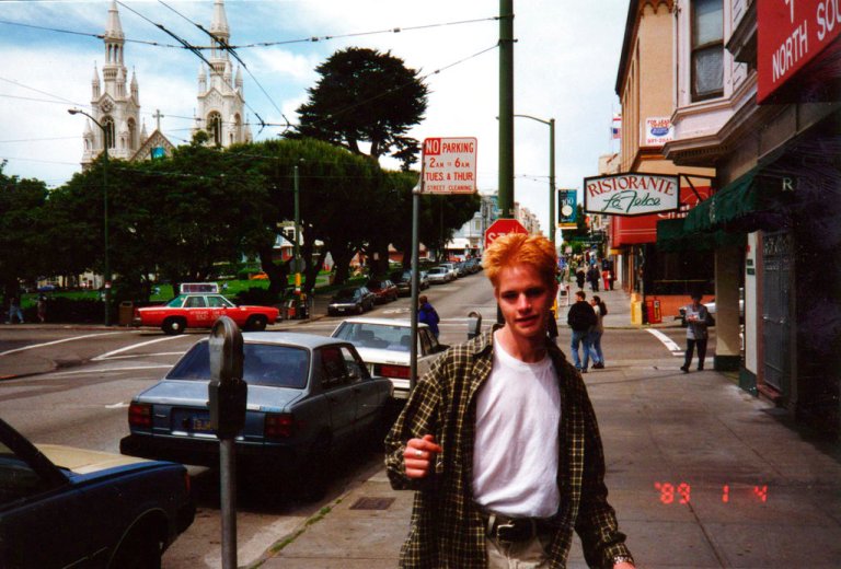 This 1989 file photo provided by the Matthew Shepard Foundation shows Matthew Shepard in San Francisco. The ashes of Shepard, whose brutal murder in the 1990s became a rallying cry for the gay rights movement, will be laid to rest in Washington National Cathedral.